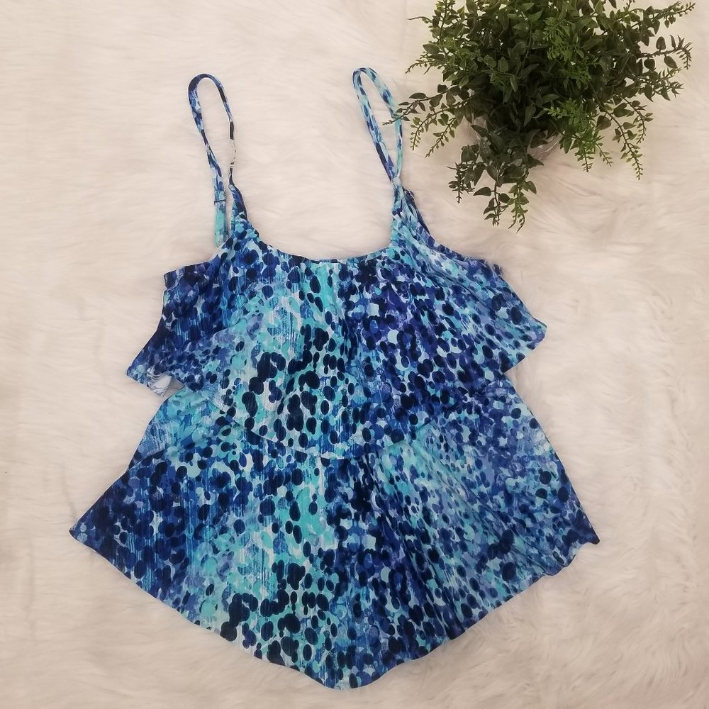 NWT Azul Halter Tankini Top (Size 16)